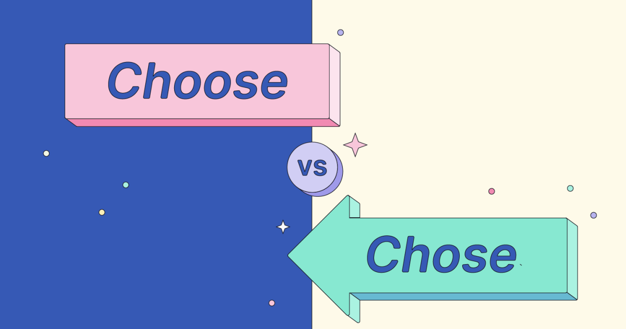 When to Use “Choose” vs. “Chose”, With Examples | Grammarly When to Use “Choose” vs. “Chose”, With Examples | Grammarly