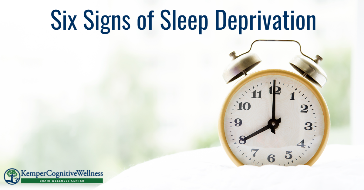 Six Signs of Sleep Deprivation | Kemper Wellness