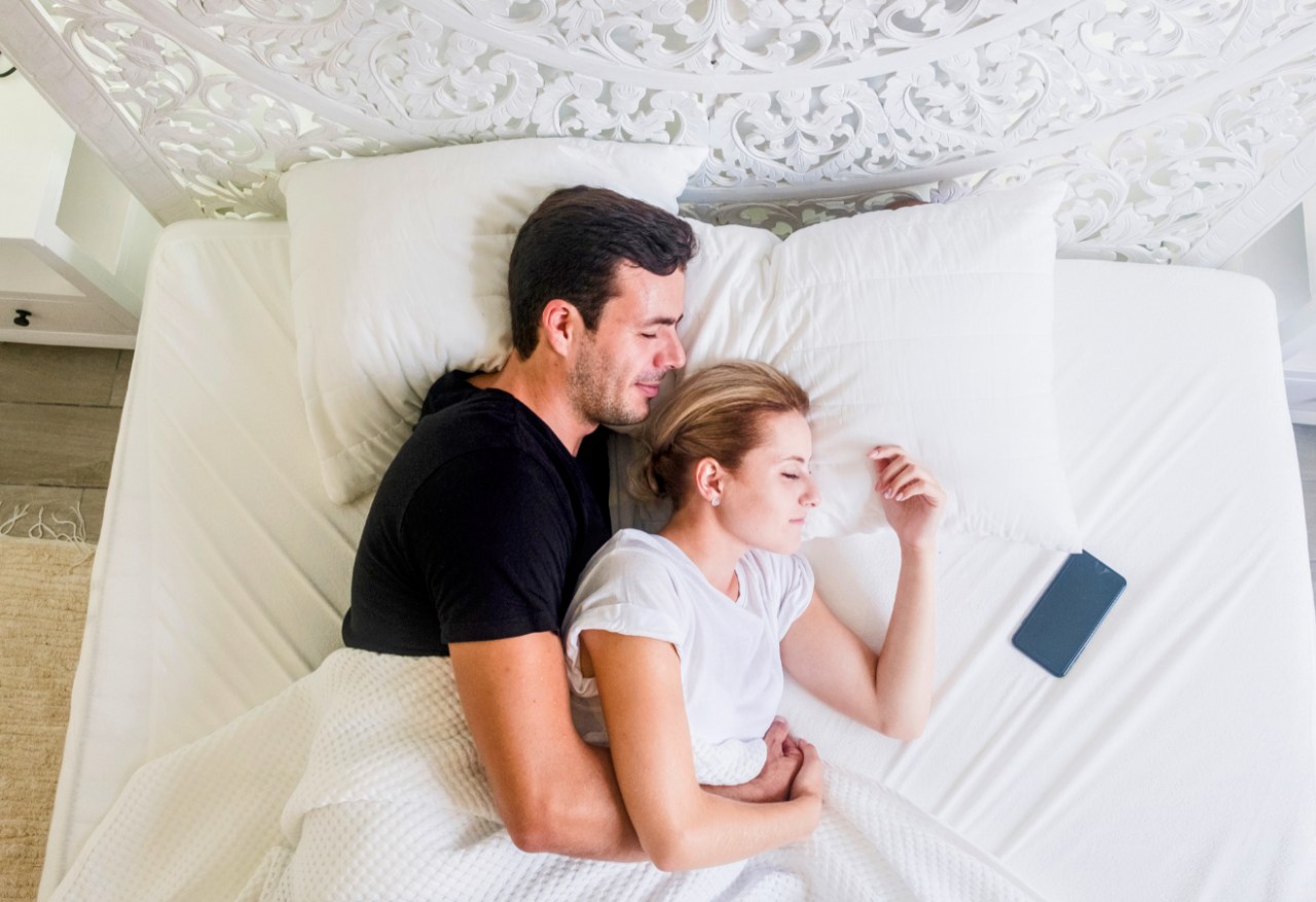 Why Sharing a Bed With Your Partner Might Be Better Than Sleeping ... Why Sharing a Bed With Your Partner Might Be Better Than Sleeping ...